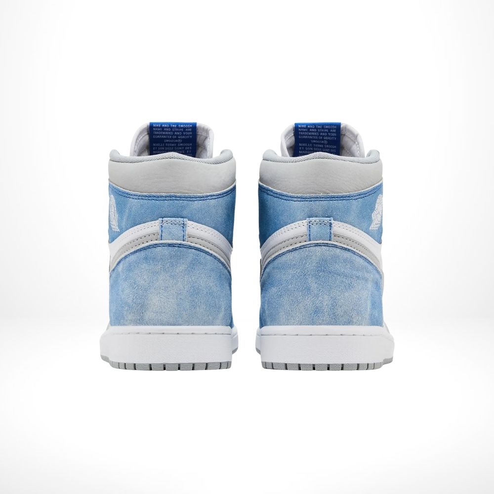 Air Jordan 1 Retro High in Hyper Royal Smoke Grey - product image from the listing.