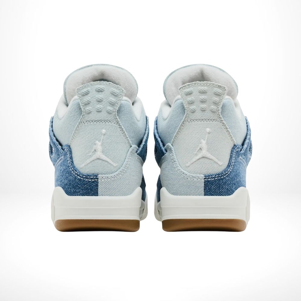 Air Jordan 4 Retro TEX Worn in Blue Denim - product image from the listing.