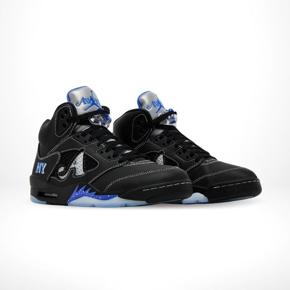 Air Jordan 5 X Awake NY Racer in Blue - product image from the listing.