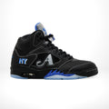 Air Jordan 5 X Awake NY Racer in Blue - product image from the listing.