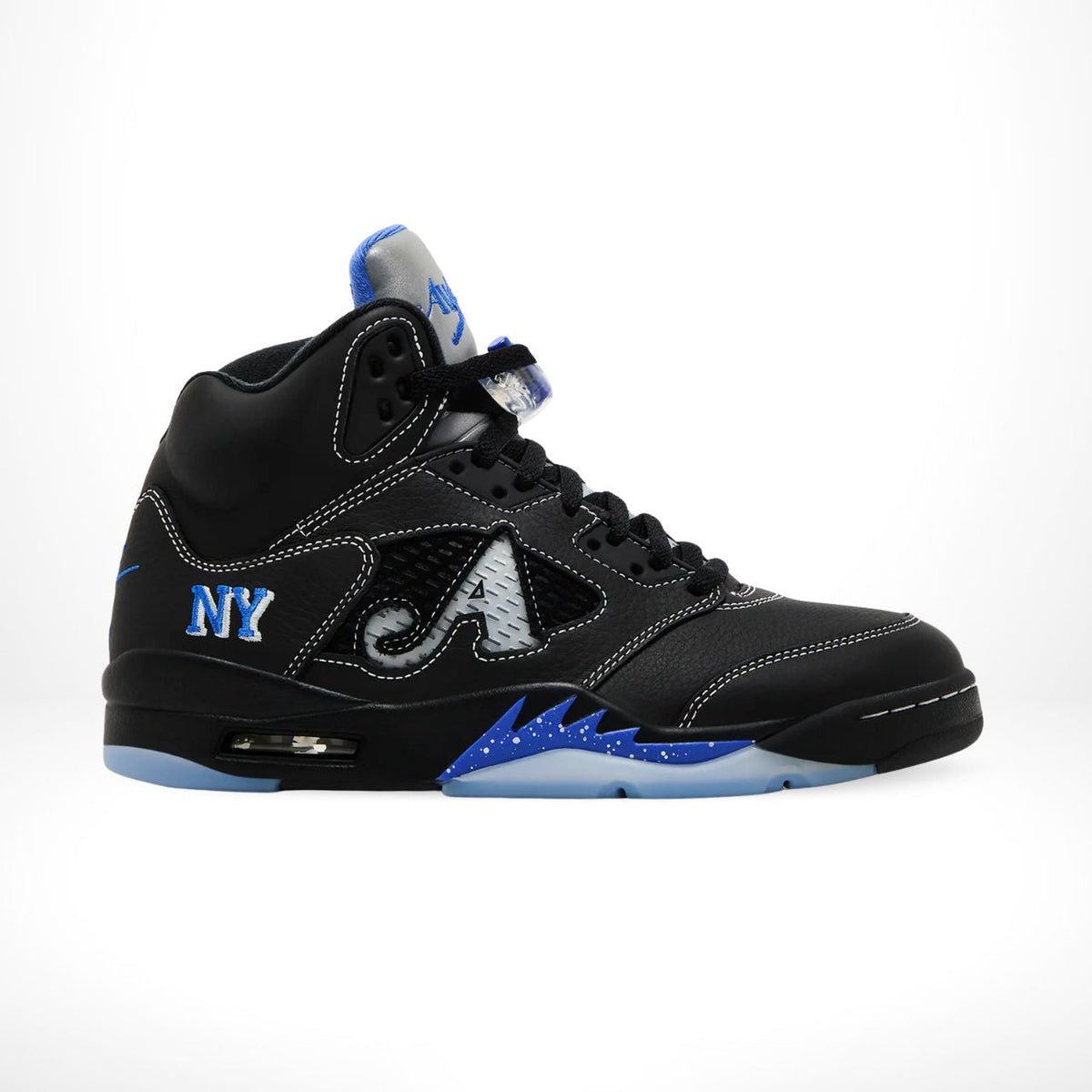 Air Jordan 5 X Awake NY Racer in Blue - product image from the listing.