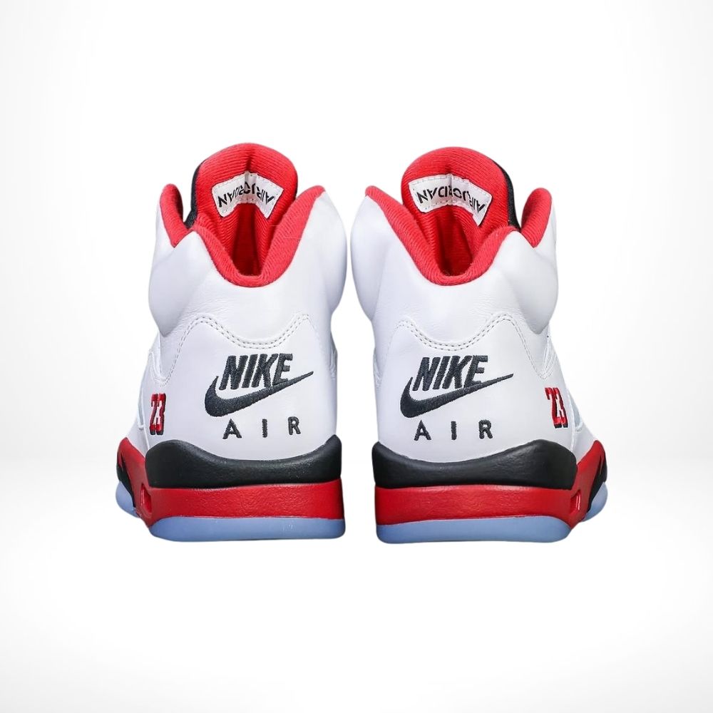 Fire Red - Air Jordan 5 Retro 2025 - product image from the listing.