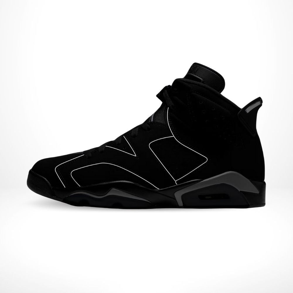 Air Jordan 6 Cap and Gown in Black - product image from the listing.