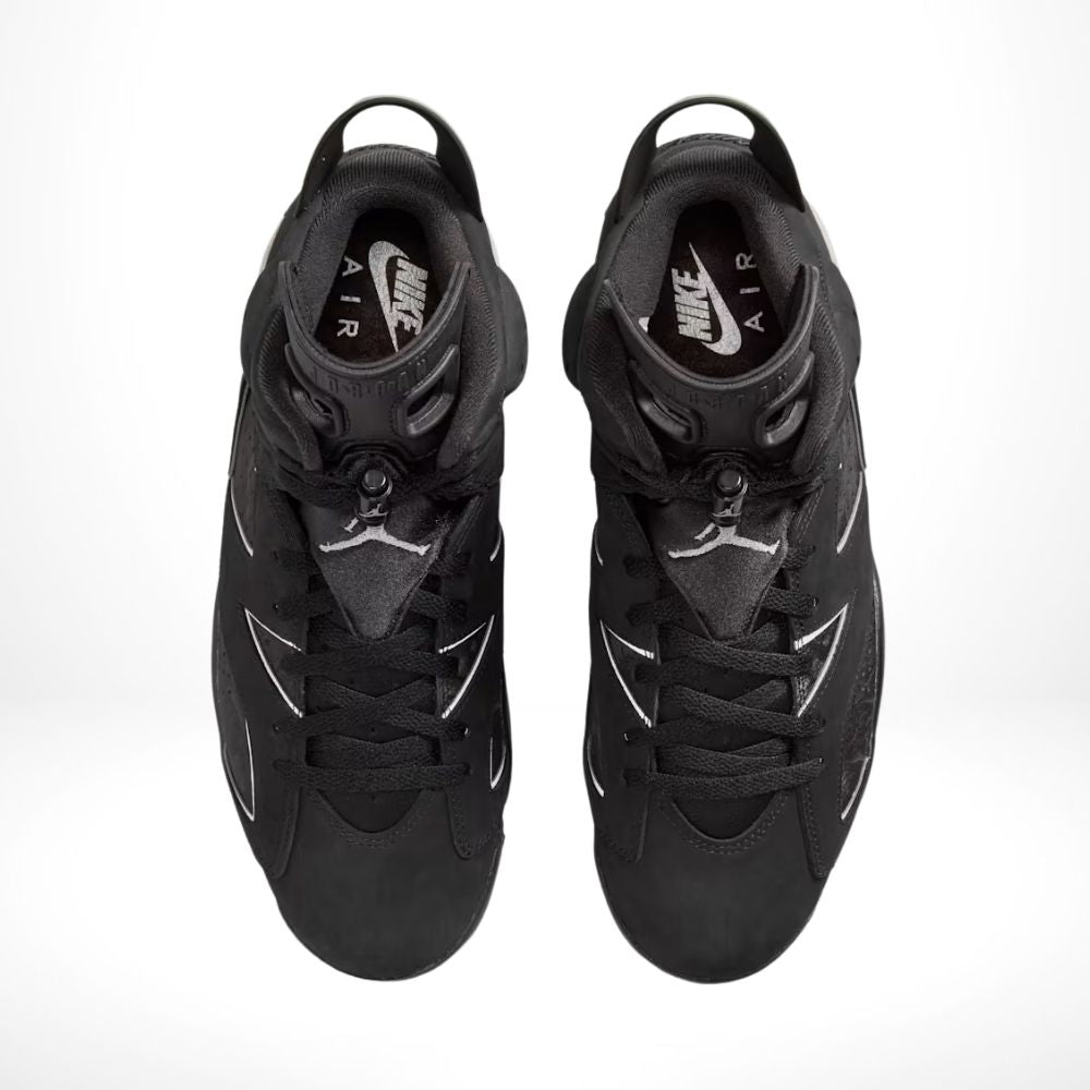 Air Jordan 6 Cap and Gown in Black - product image from the listing.