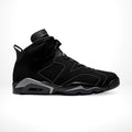 Air Jordan 6 Cap and Gown in Black - product image from the listing.