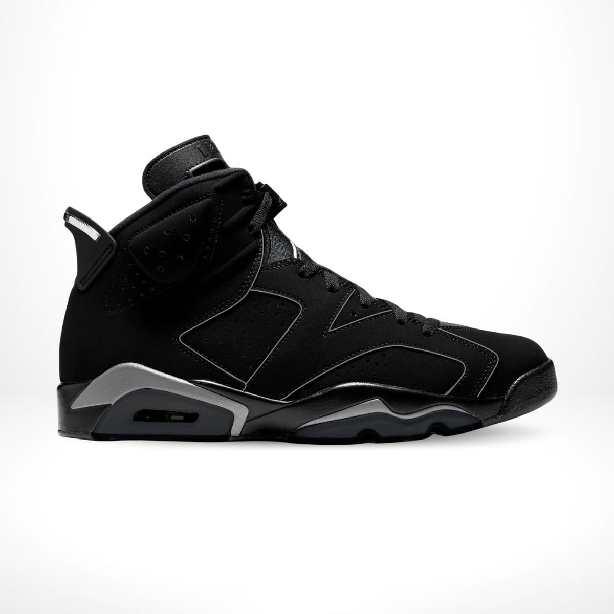 Air Jordan 6 Cap and Gown in Black - product image from the listing.