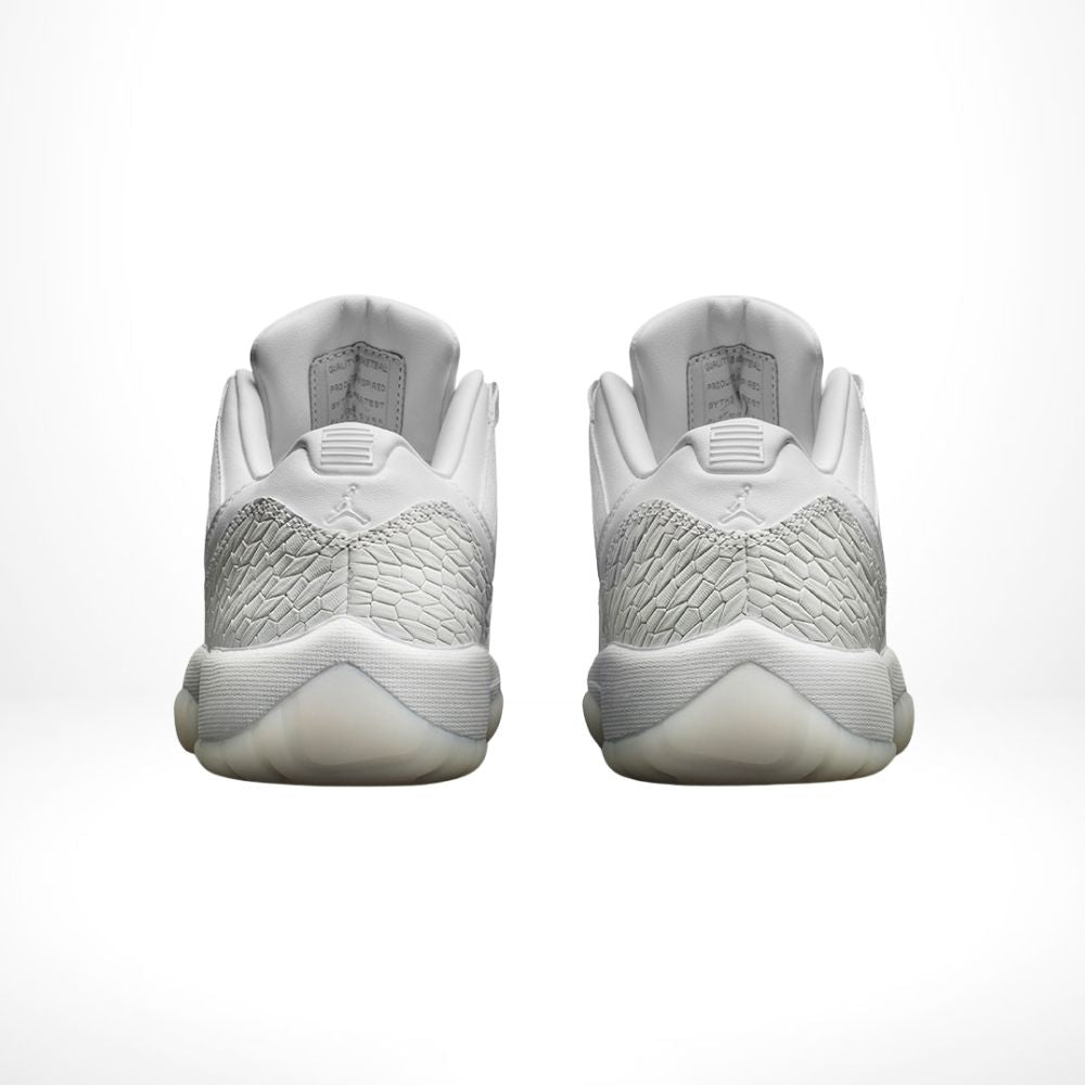Air Jordan 11 Retro Low Heiress in Pure Platinum - product image from the listing.