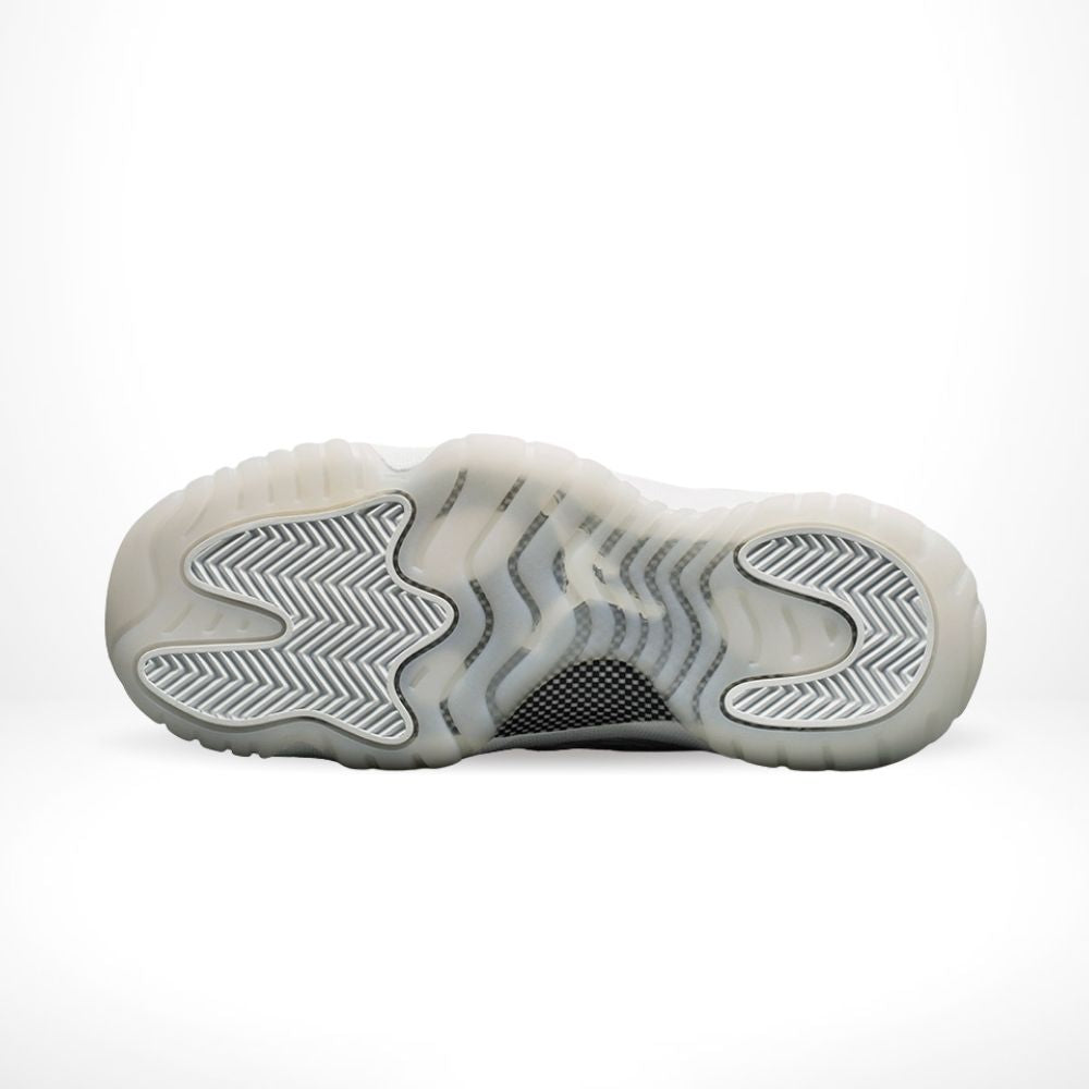 Air Jordan 11 Retro Low Heiress in Pure Platinum - product image from the listing.