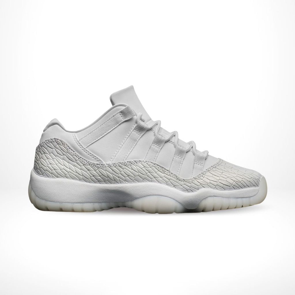 Air Jordan 11 Retro Low Heiress in Pure Platinum - product image from the listing.