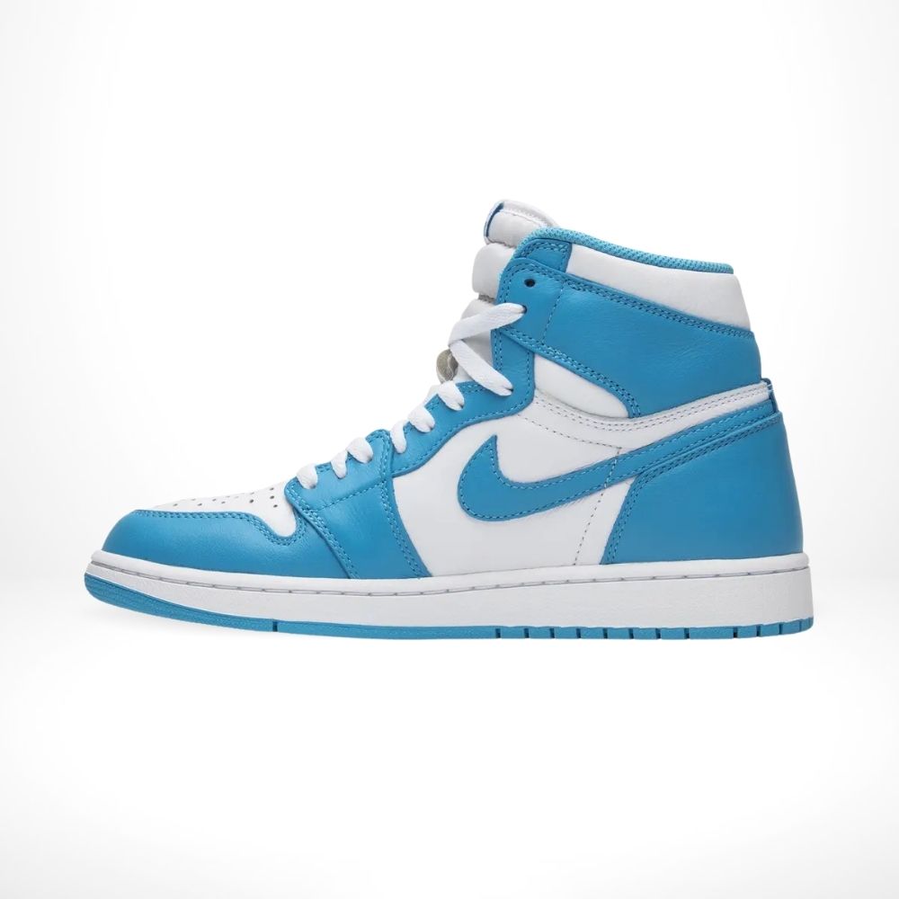 Air Jordan 1 Retro High OG UNC Powder in Blue - product image from the listing.
