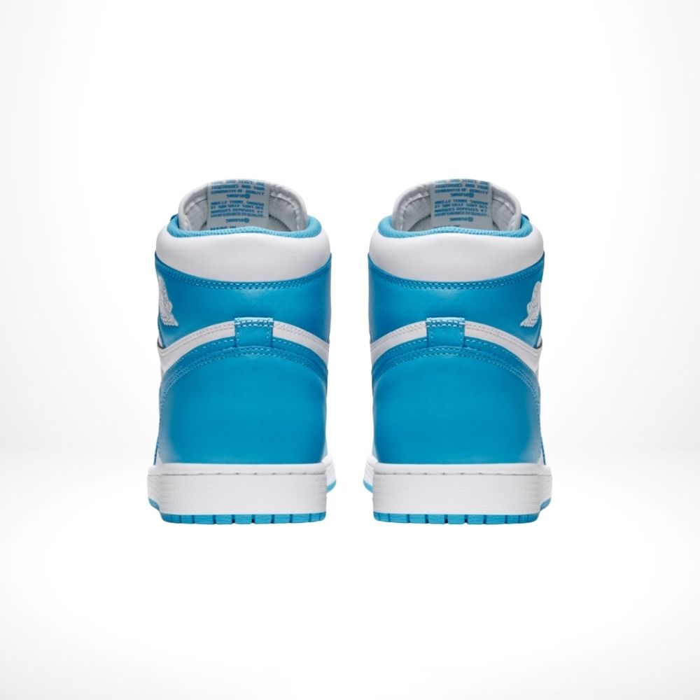 Air Jordan 1 Retro High OG UNC Powder in Blue - product image from the listing.