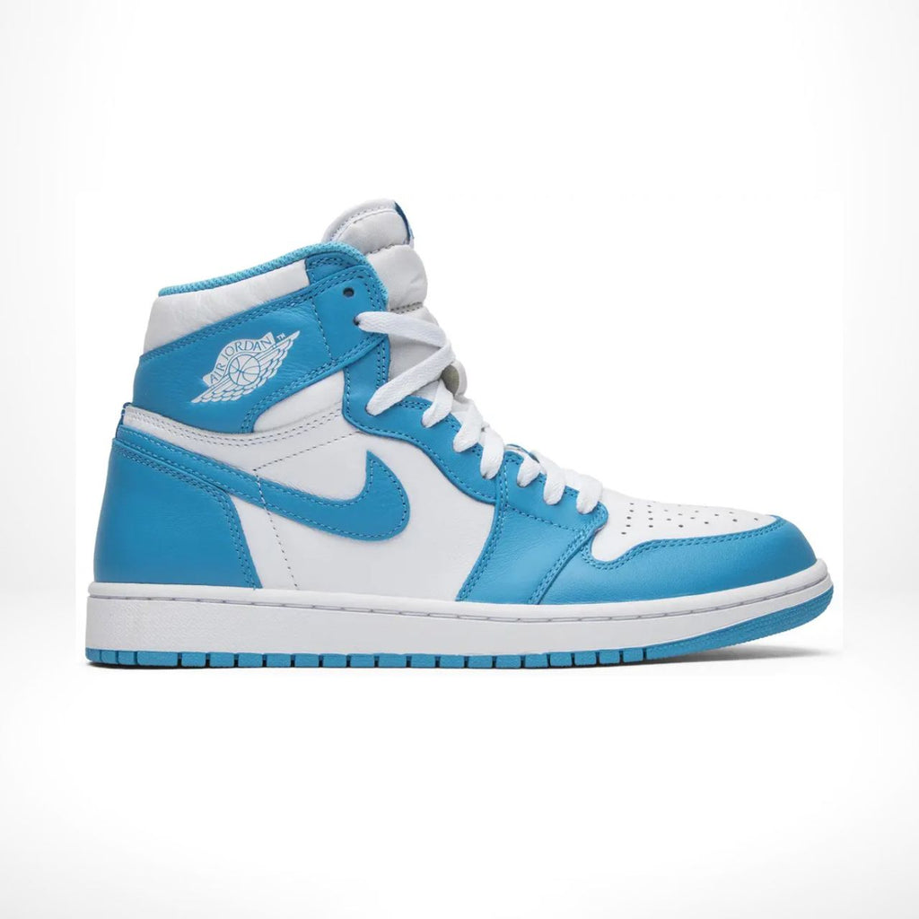 Air Jordan 1 Retro High OG UNC Powder in Blue - product image from the listing.