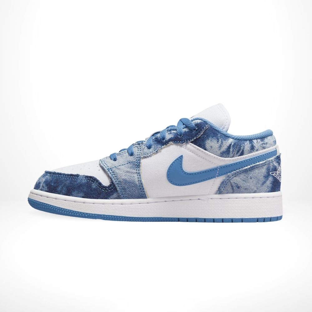 Air Jordan 1 Low in Washed Denim - product image from the listing.
