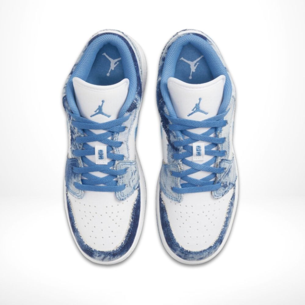 Air Jordan 1 Low in Washed Denim - product image from the listing.