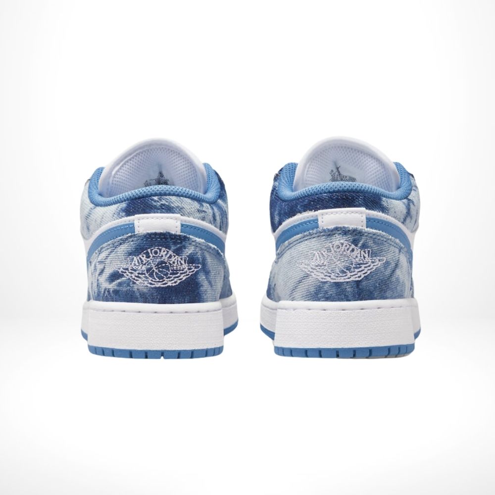 Air Jordan 1 Low in Washed Denim - product image from the listing.
