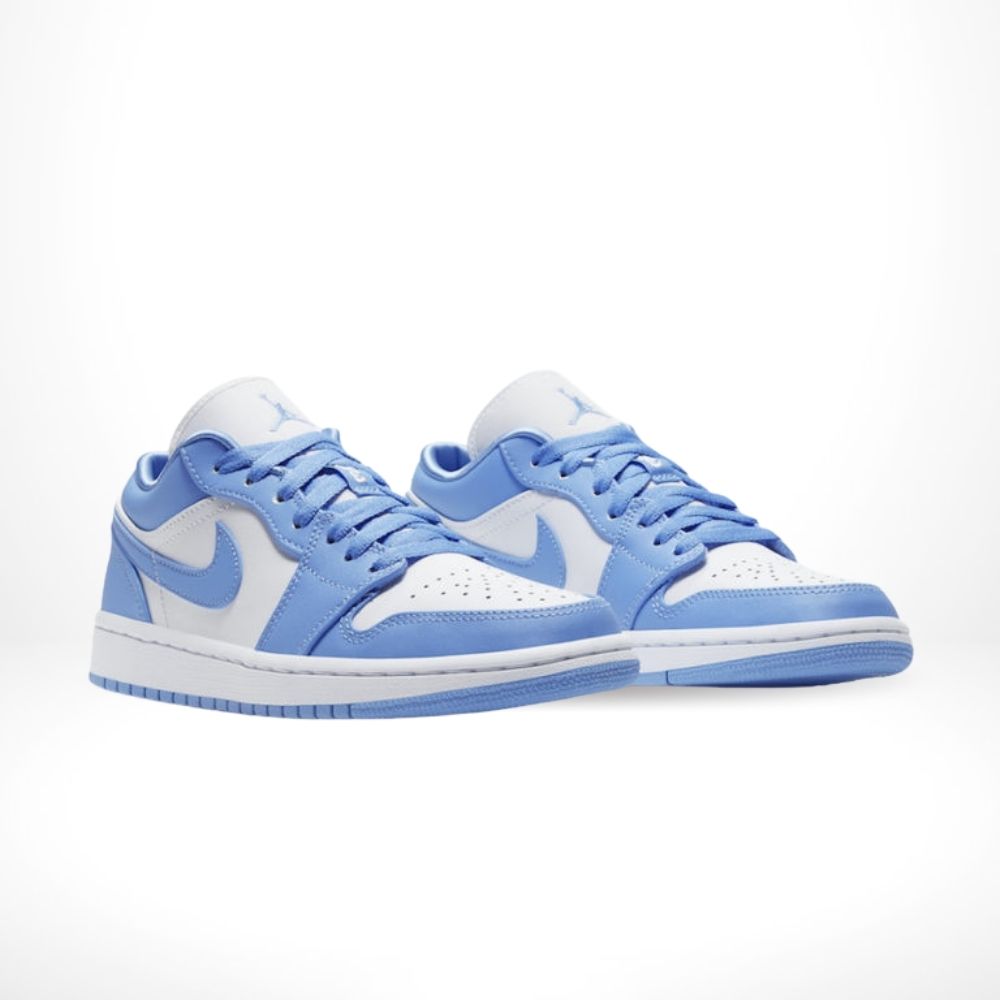 Air Jordan 1 Low in University Blue White - product image from the listing.