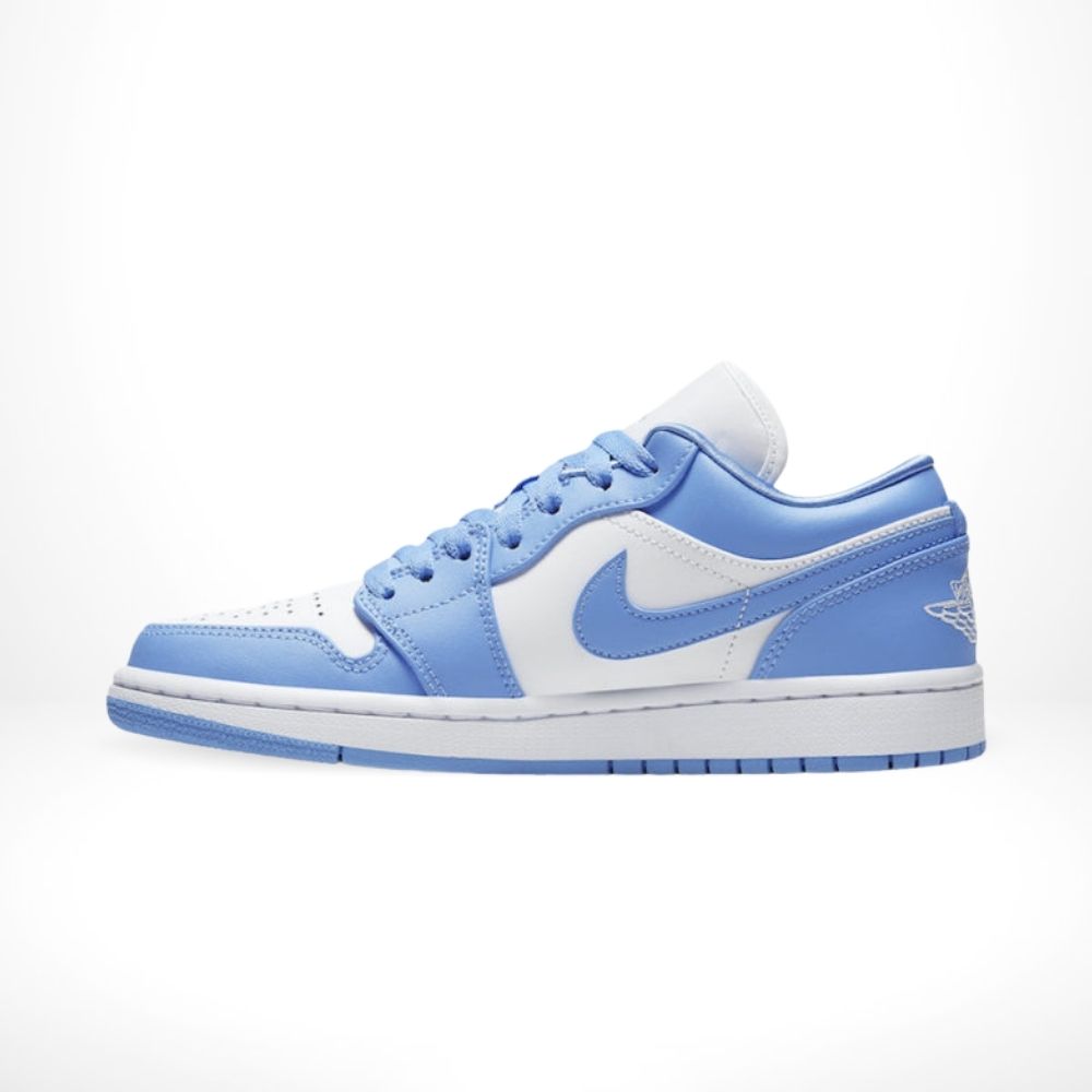 Air Jordan 1 Low in University Blue White - product image from the listing.