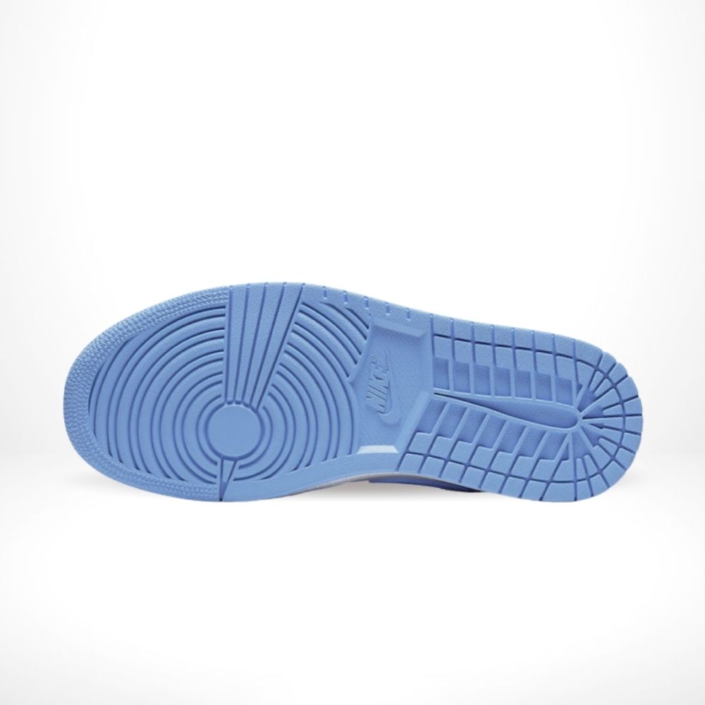 Air Jordan 1 Low in University Blue White - product image from the listing.