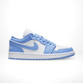 Air Jordan 1 Low in University Blue White - product image from the listing.