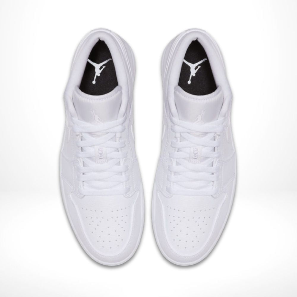 Air Jordan 1 Low Triple in White - product image from the listing.