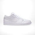 Air Jordan 1 Low Triple in White - product image from the listing.