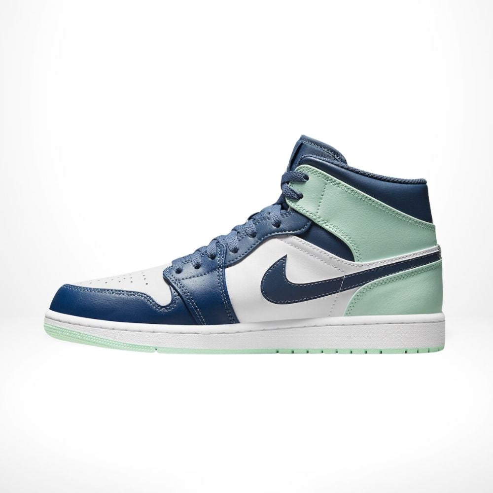 Air Jordan 1 Mid in Blue Mint - product image from the listing.