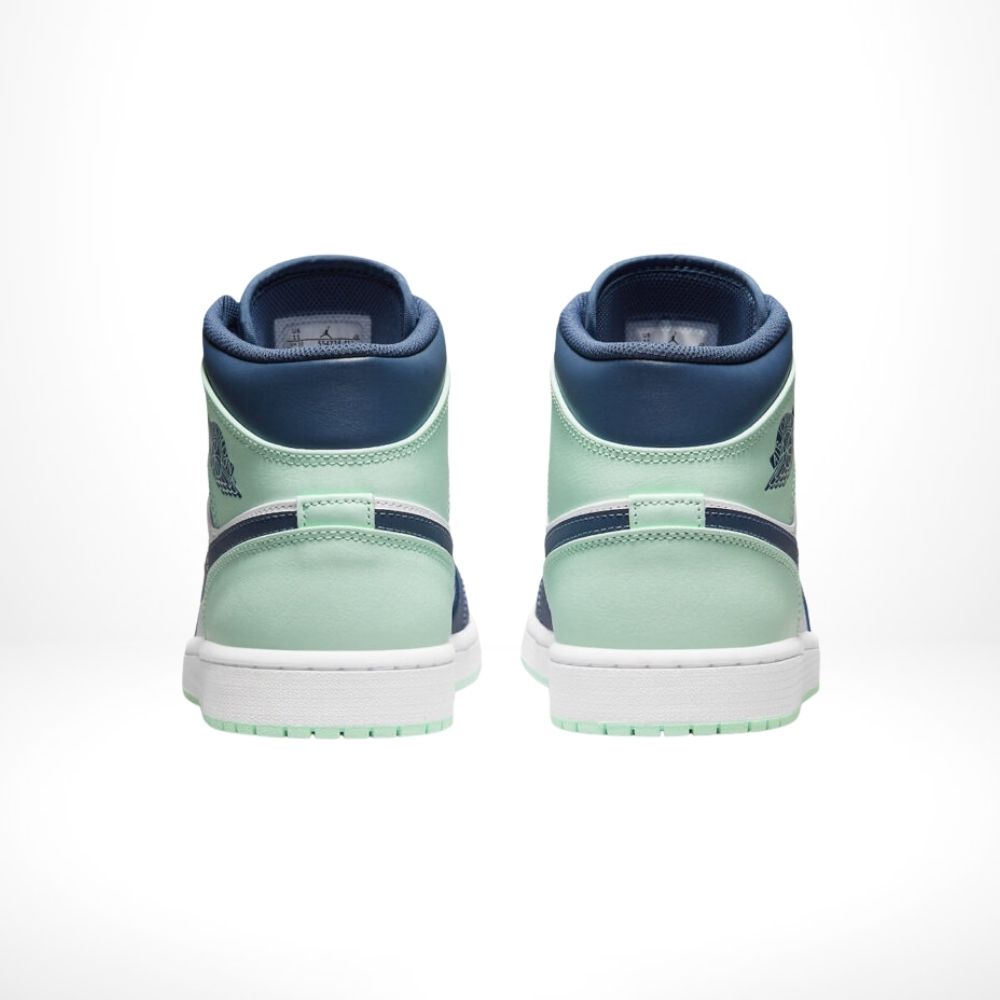 Air Jordan 1 Mid in Blue Mint - product image from the listing.