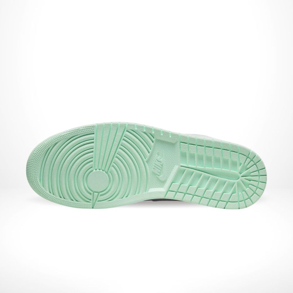 Air Jordan 1 Mid in Blue Mint - product image from the listing.