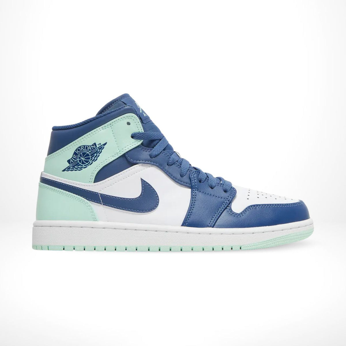 Air Jordan 1 Mid in Blue Mint - product image from the listing.