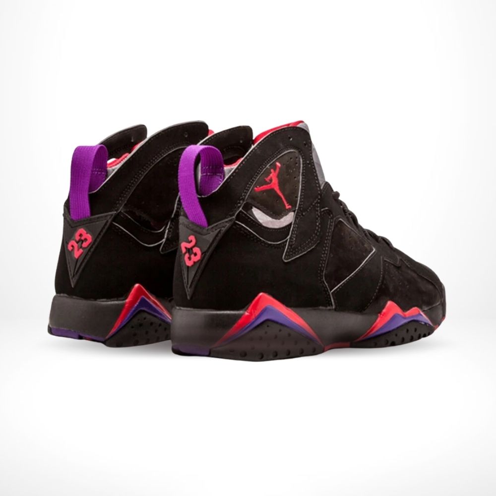 Air Jordan 7 Retro Raptor 2012 in Dark Charcoal - product image from the listing.