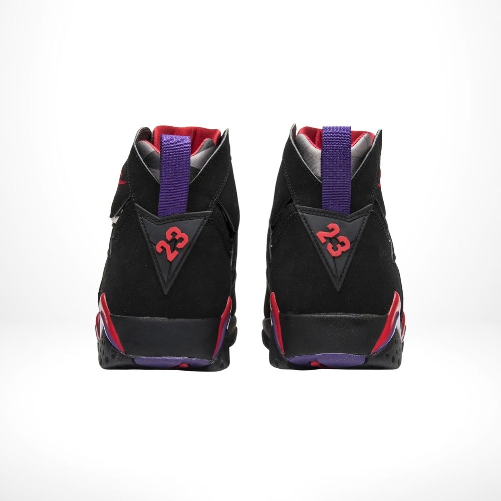 Air Jordan 7 Retro Raptor 2012 in Dark Charcoal - product image from the listing.