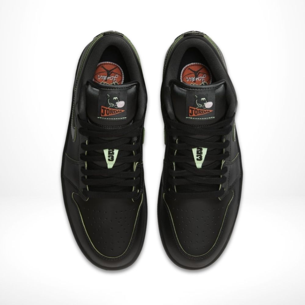 Black Cat Mascot - Air Jordan 1 Low - product image from the listing.