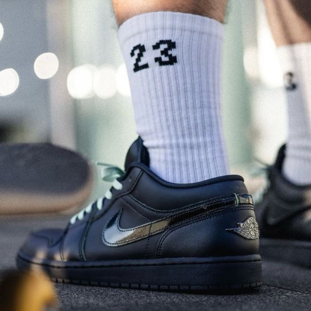 Black Cat Mascot - Air Jordan 1 Low - product image from the listing.