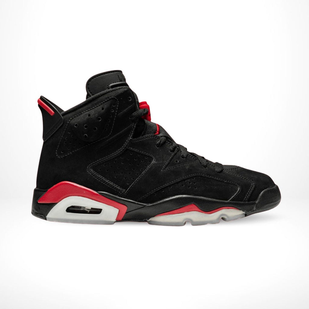 Air Jordan 6 Retro Black Varsity in Red - product image from the listing.