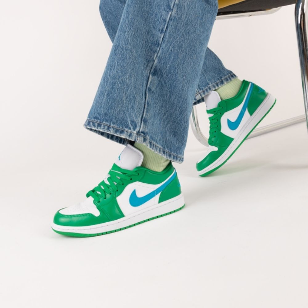 Air Jordan 1 Low Lucky in Green - product image from the listing.