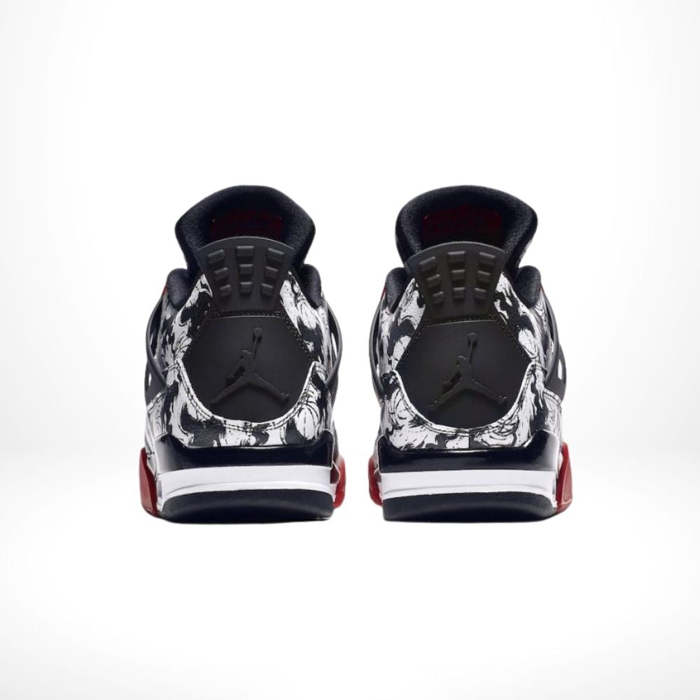Air Jordan 4 Retro Tattoo Fire in Red - product image from the listing.