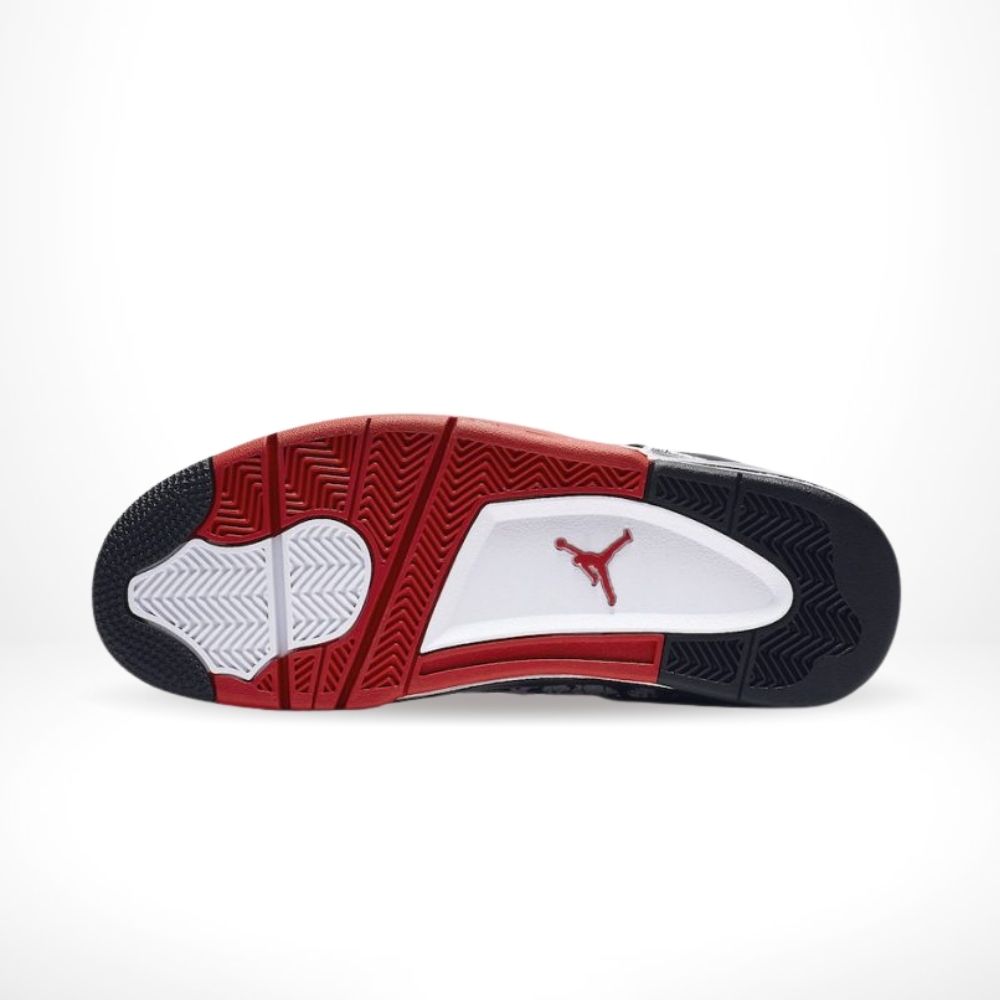 Air Jordan 4 Retro Tattoo Fire in Red - product image from the listing.
