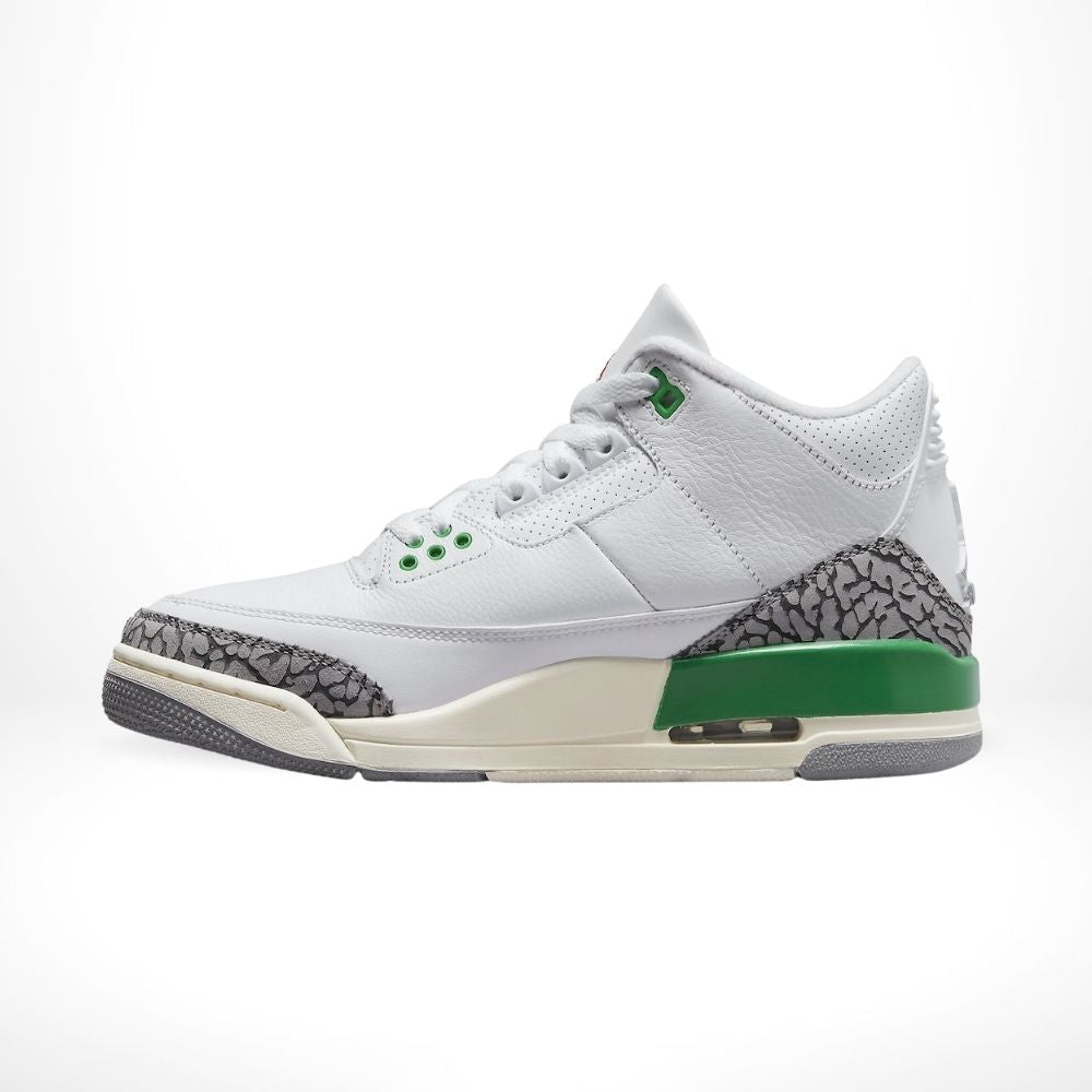Air Jordan 3 Retro Lucky in Green - product image from the listing.