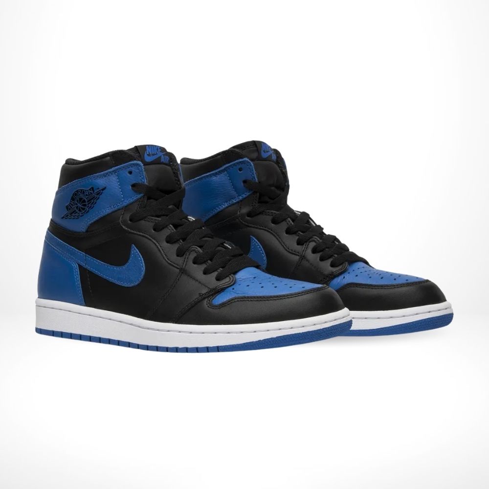 Air Jordan 1 Retro High OG in Royal Blue Black - product image from the listing.
