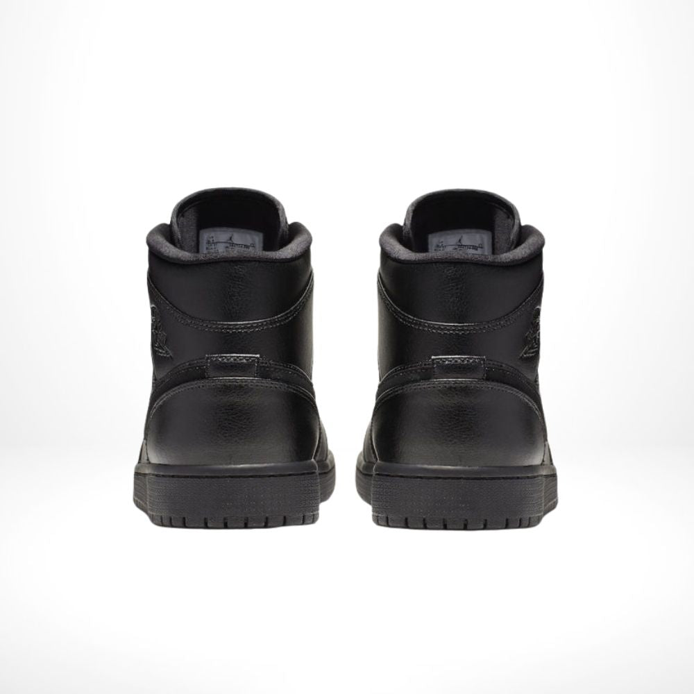 Air Jordan 1 Mid Triple in Black - product image from the listing.