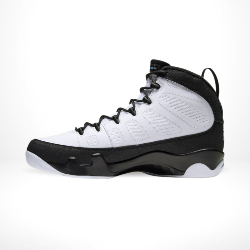 Air Jordan 9 Retro in University Blue Black - product image from the listing.