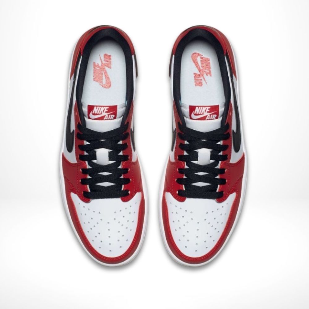 Air Jordan 1 Retro Low OG Chicago in Red - product image from the listing.