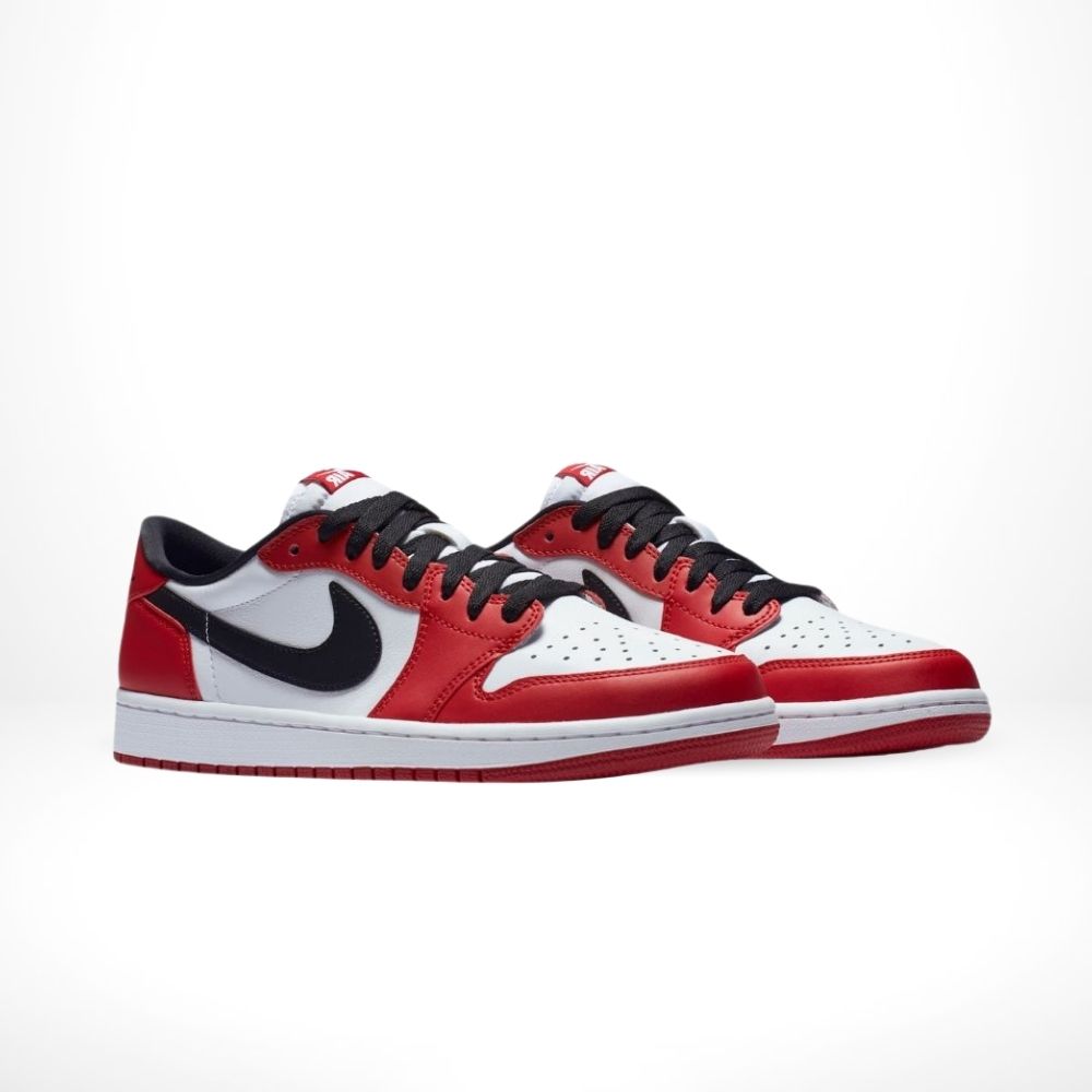 Air Jordan 1 Retro Low OG Chicago in Red - product image from the listing.