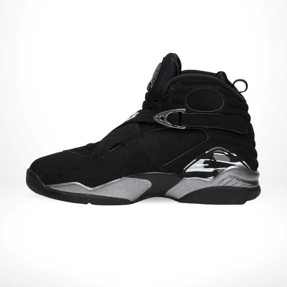 Chrome Triple Black - Air Jordan 8 Retro 2015 - product image from the listing.