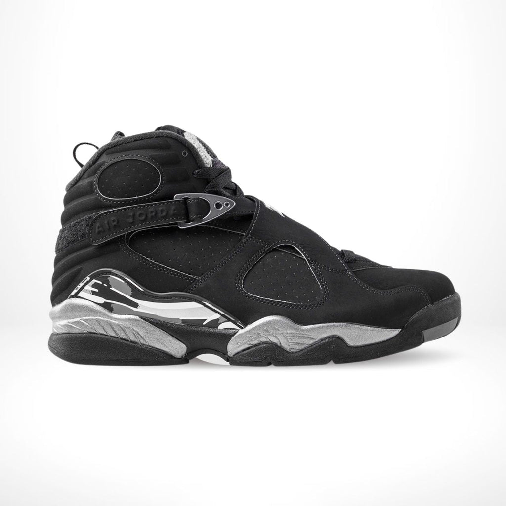Chrome Triple Black - Air Jordan 8 Retro 2015 - product image from the listing.