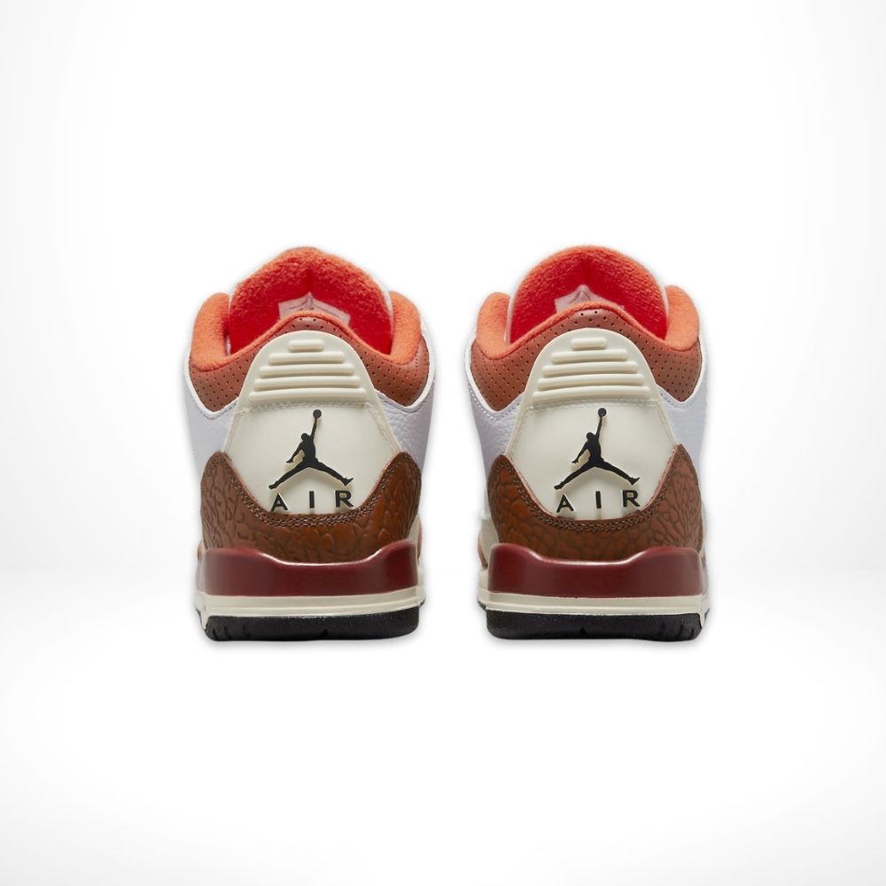 Air Jordan 3 Retro Mars in Stone Brown Orange - product image from the listing.