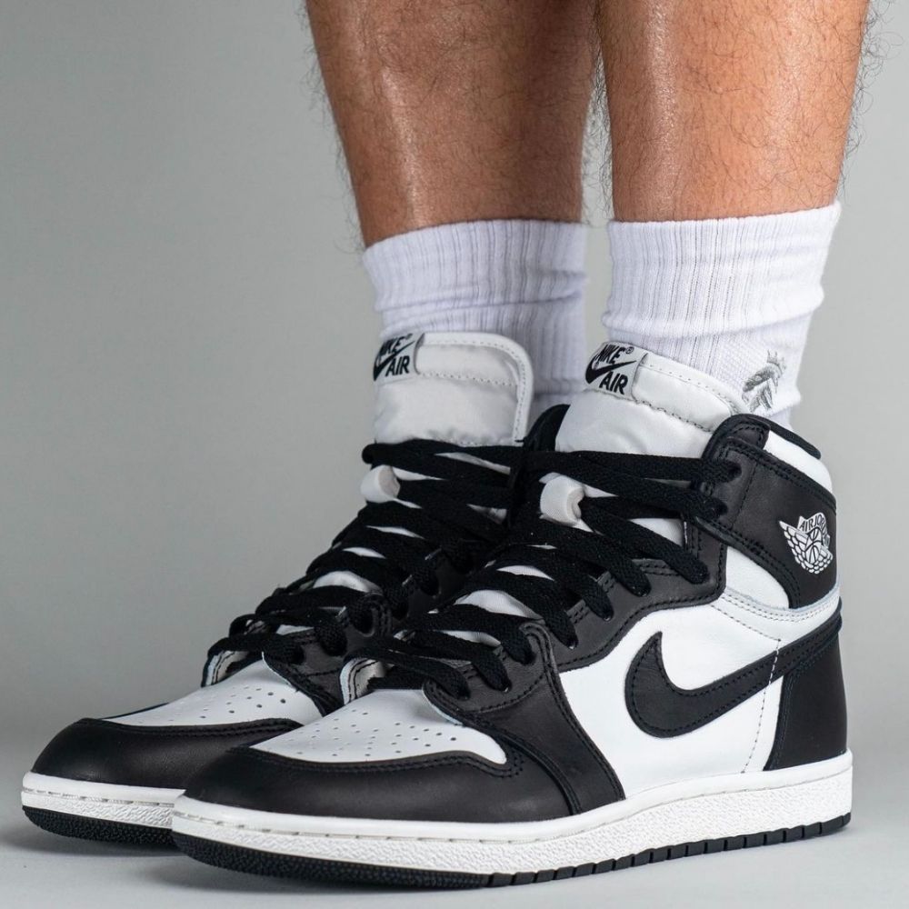 Air Jordan 1 High 85 in Black White - product image from the listing.
