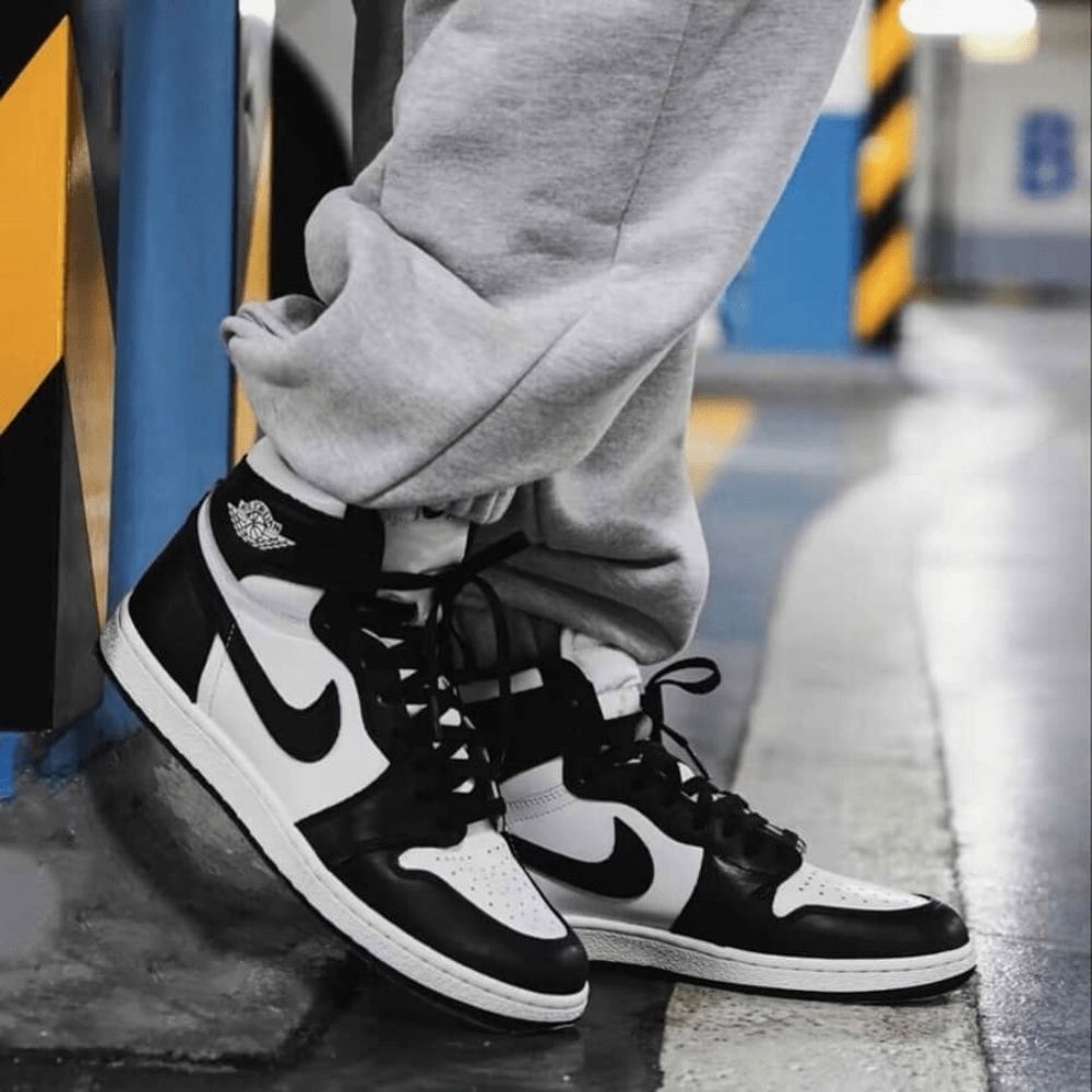 Air Jordan 1 High 85 in Black White - product image from the listing.