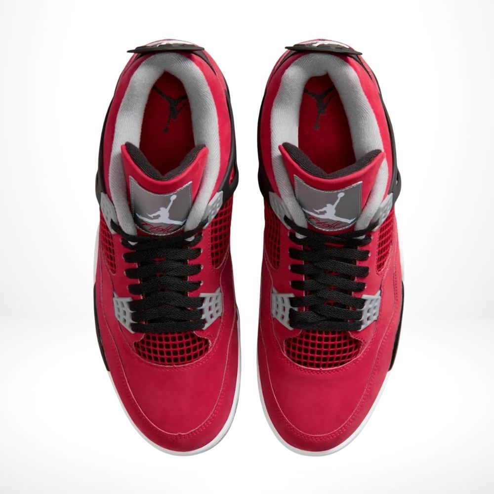 Air Jordan 4 Retro Toro Bravo Fire in Red - product image from the listing.