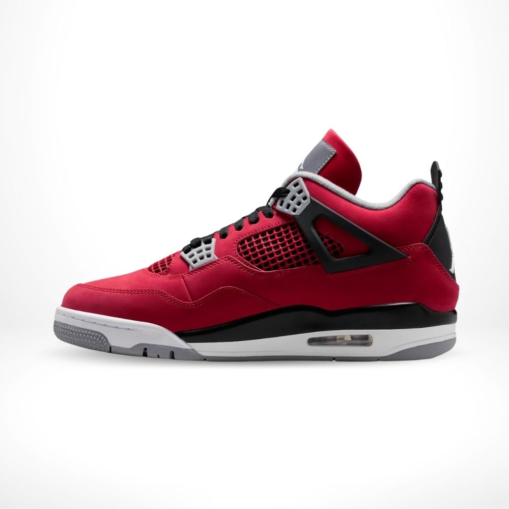 Air Jordan 4 Retro Toro Bravo Fire in Red - product image from the listing.